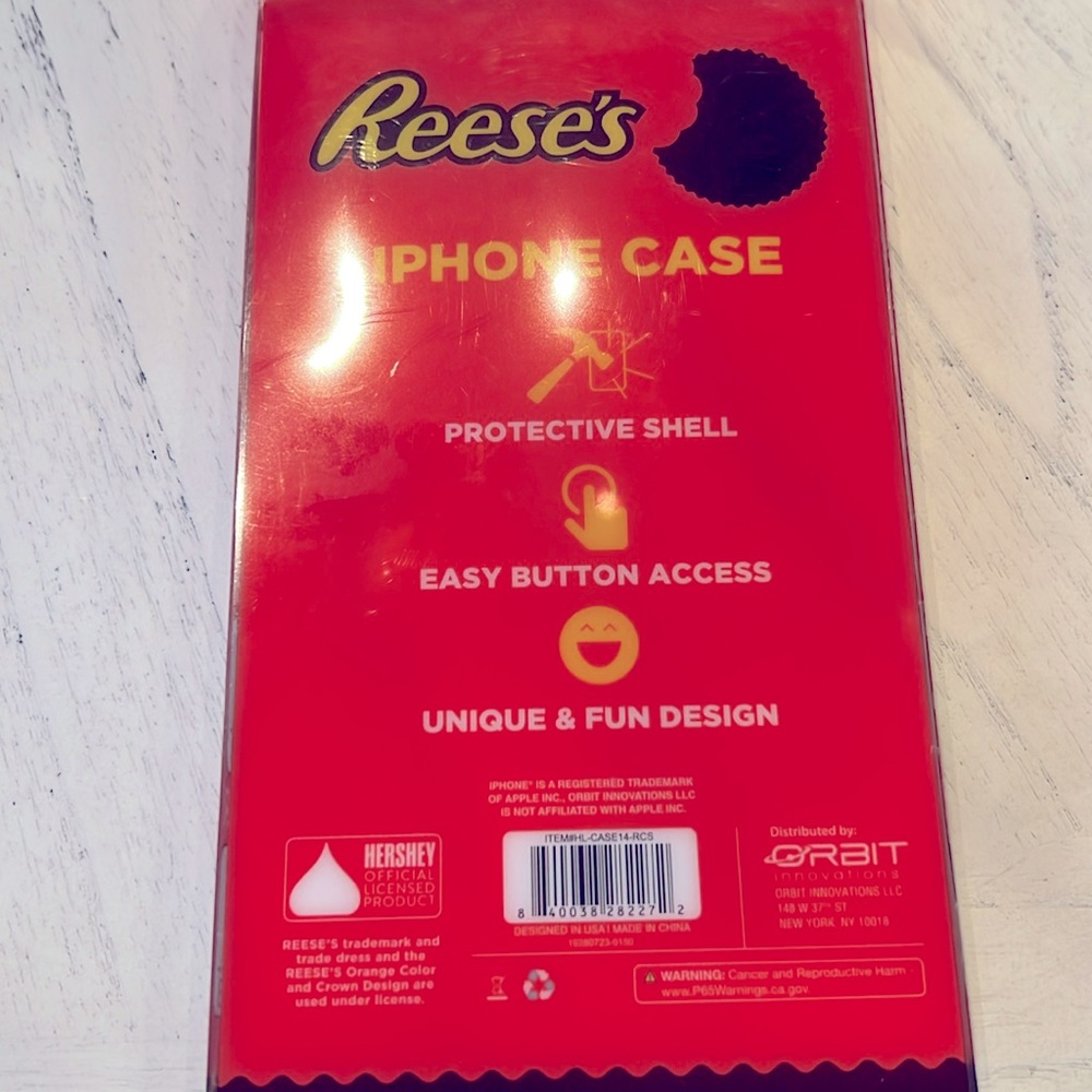 New Hershey Reese’s Cups Reeses Candy iPhone Case Fits iPhone 13 And 14 - Picture 8 of 10